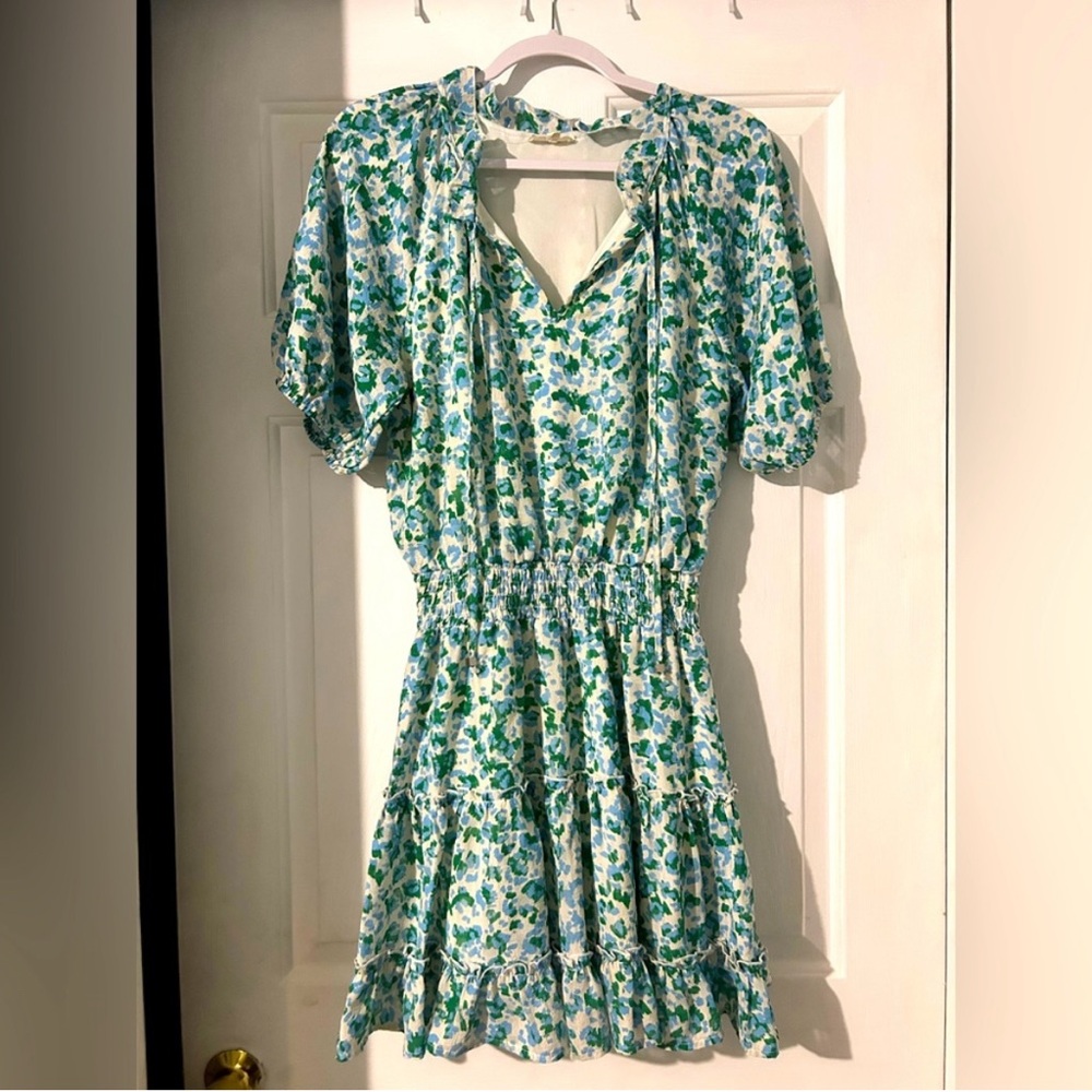 Green and Blue Dress